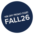 -10% off Promo Code: fall26