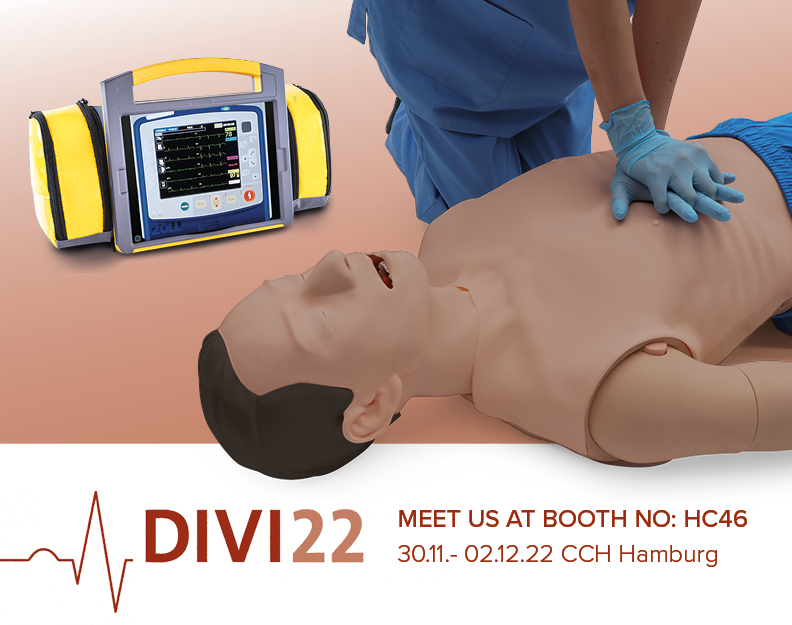 Save the Date and meet 3B Scientific at the 2022 DIVI Congress