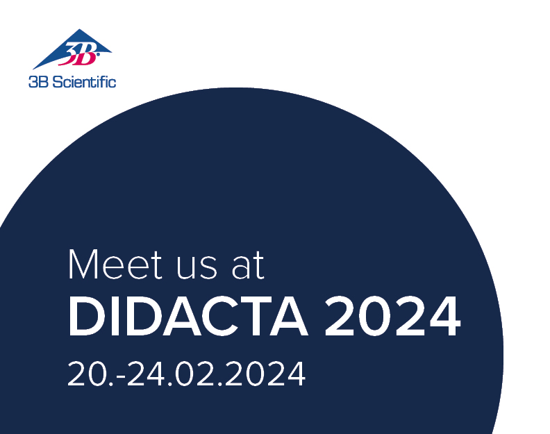 Experience innovation in science education with 3B Scientific at DIDACTA 2024