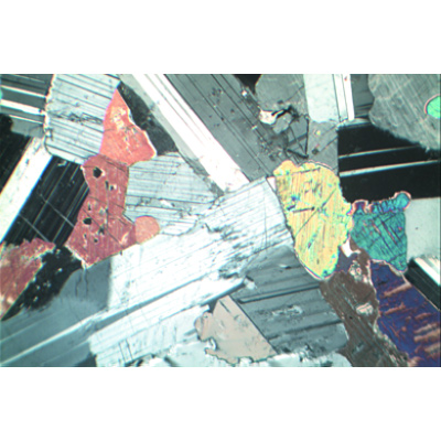 Kőzetek és ásványok I., mikrometszet készlet, 1012495, Angol