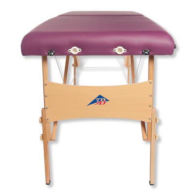 Deluxe Portable Massage Table - burgundy, 1013729, Мебель для массажа