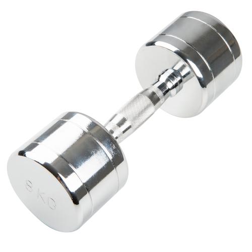 Halt&egrave;res en chrome 8,0 KG, 1016592, Poids, halt&egrave;res, lestages