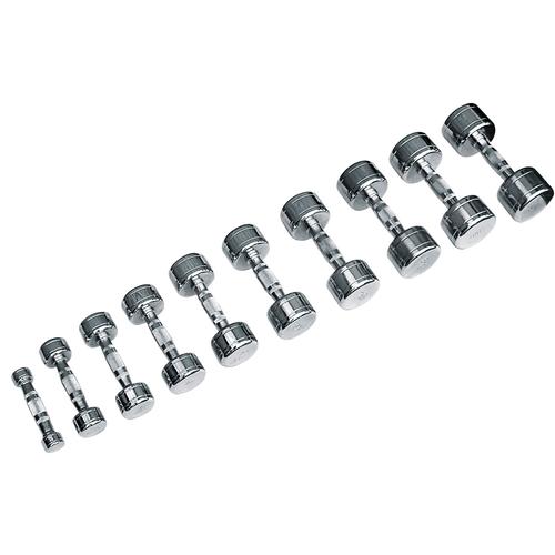 CHROME Dumbell 10KG, 1016594, Weights