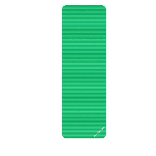 ProfiGymMat 180 with grommit, 1,5 cm, green, 1016629, Exercise Mats