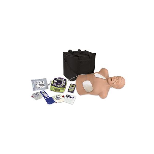Torso de CPR Brad con sistema de entrenamiento con desfibriladores, 1018859, Entrenadores DEA