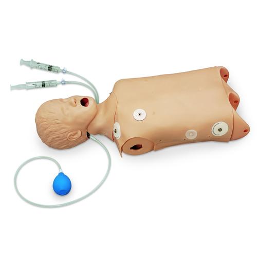 高级儿童CPR与气道管理躯干模型，具有除颤功能, 1018864, 儿童气道管理