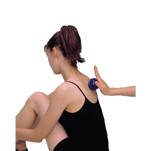 CanDo&reg; Massage Ball, 10 cm (4"), blue, 1019490, Massage Tools
