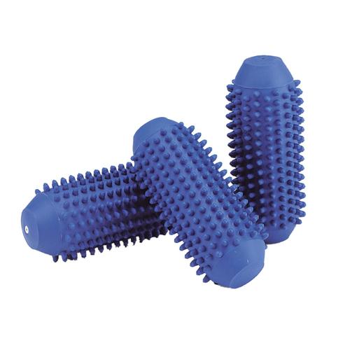 CanDo® Massage roll, 6.5 x 16 cm (2.6" x 6.3"), pair, blue, 1019494, 按摩工具