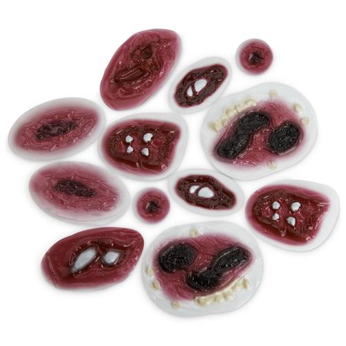 Ferite sanguinanti Set, 1019676, Moulage e simulazione di ferite