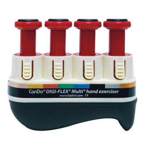 Aparato de ejercicio para la mano Digi-Flex® Multi™ - Paquete básico principiante - rojos (ligero), 1019820, Entrenamiento de la mano