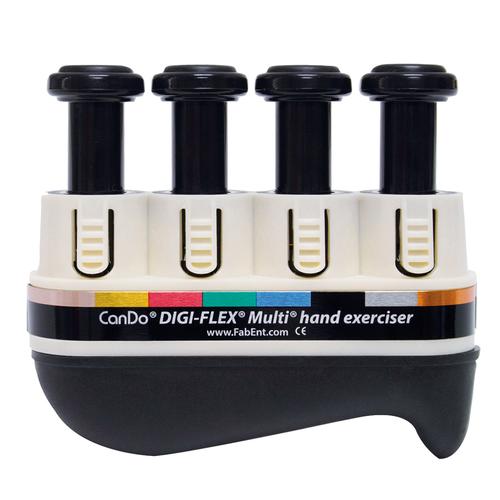 Attrezzo per esercizi della mano Digi-Flex® Multi™ - Starter Pack di base - neri (X-duro), 1019831, Trainer per la mano