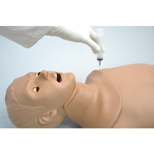 HAL® 성인 다목적 기도 트레이너 및 CPR 트레이너  HAL® Adult Multipurpose Airway Trainer and CPR Trainer, 1019856, 성인 전문소생술