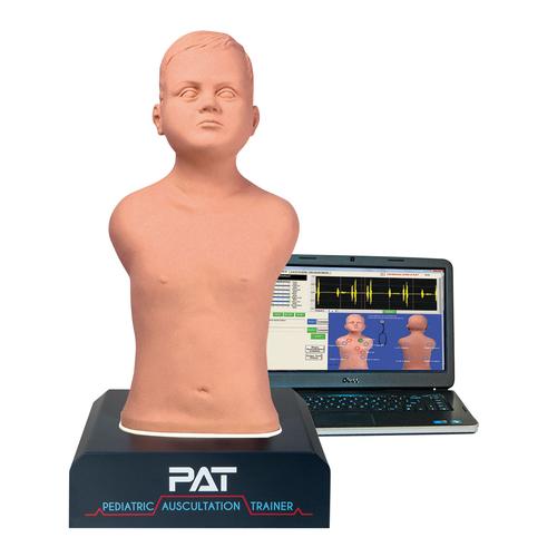 PAT® — Pediatric Auscultation Trainer, light skin tone, 1020096, Auscultation