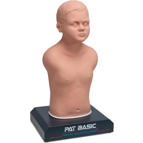 PAT Basic® - Affordable Pediatric Auscultation Manikin, light skin tone, 1020098, Auscultation