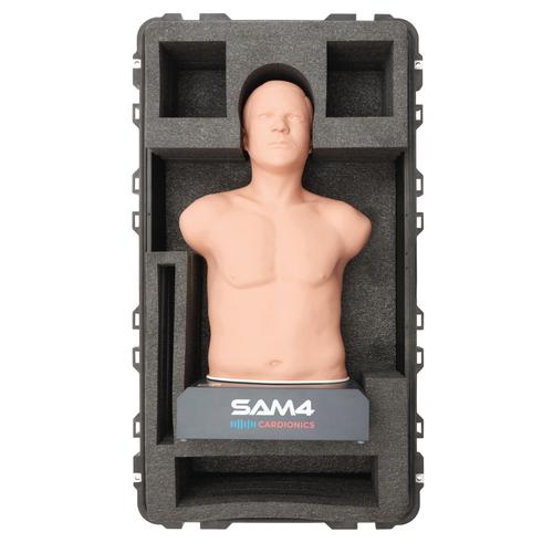 SAM Student Auskultation Manikin Aufbewahrungs- und Transportkoffer mit R&auml;dern und Griff, 1020109, Auskultation