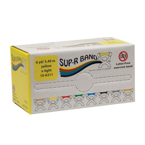 Sup-R Band® 5,5 m  -giallo/ x-light | Alternativa ai manubri, 1020816, Bande Elastiche da Ginnastica