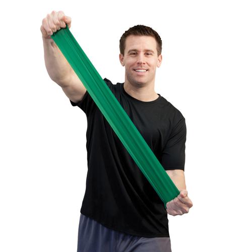 Sup-R Band® 50 yard - Green/ medium | Alternative to dumbbells, 1020828, Ленты для упражнеий