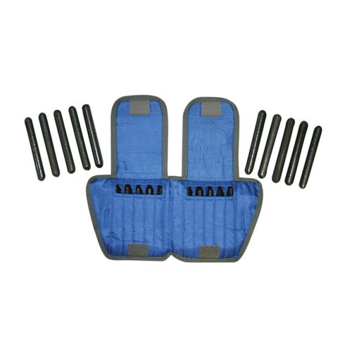 The Adjustable Cuff ankle weight - 10 lb (20 x 0.5 lb inserts), blue | Alternative aux haltères, 1021296, Poids, haltères, lestages