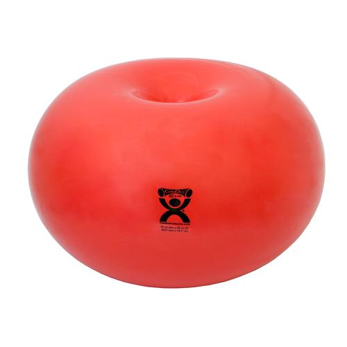 CanDo Donut ball 75cmØx40 cm H, red, 1021316, Инструменты для массажа
