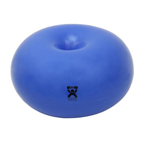 CanDo Donut ball 85cm&Oslash;x45 cm H, blue, 1021317, Art&iacute;culos para masaje manual
