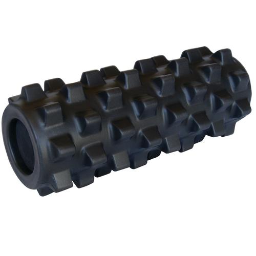 Rumble Roller, 5 x 12", x-firm, black, 1021321, 伸展辅助装置