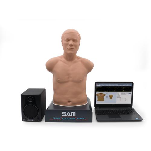 SAM 3G&reg; - Student Auscultation Manikin, light skin tone, 1021554, Auscultation