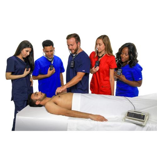 Sistema de auscultación en la cabecera del paciente SimulScope®, 1021563, Auscultación