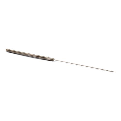 Acupuncture needles with steel handle, uncoated - MOXOM Steel - 0.30 x 30 mm (without tube) 100 needles, 1022122, MOXOM针灸用针
