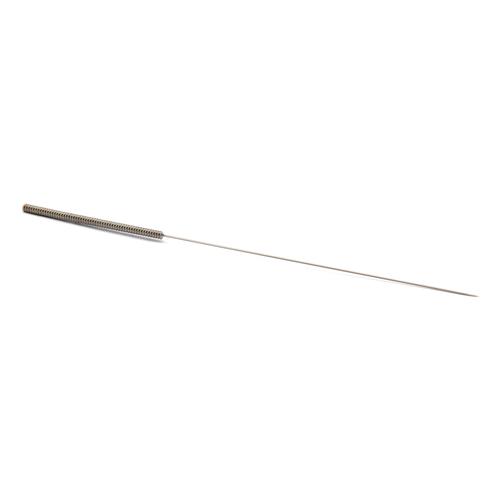 Akupunkturnadeln mit Stahlwendelgriff, unbeschichtet - MOXOM Steel: 100 Nadeln je 0,30x50 mm (ohne Führung), 1022124, Akupunkturnadeln MOXOM