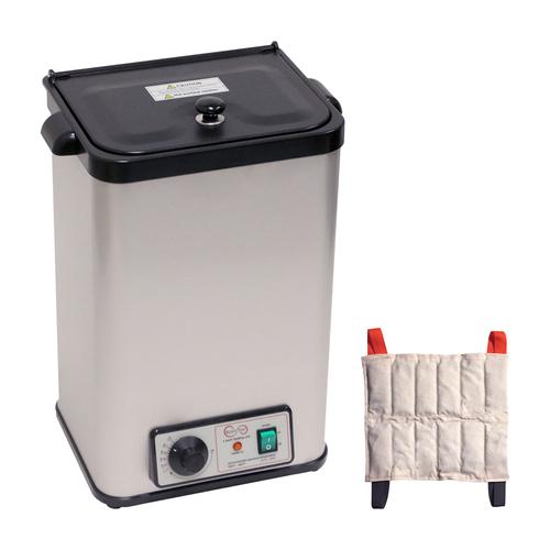 Relief Pak&reg; Heating Unit, 4-pack Stationary with Standard Packs, 220V, 1022296, Water Bath for Heating Units