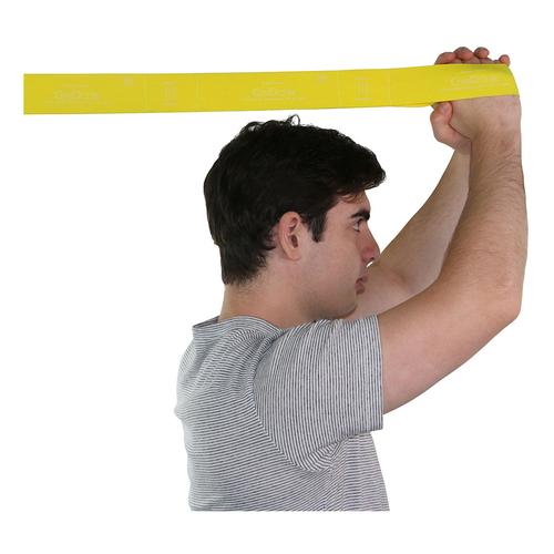 CanDo® Multi-Grip™ Exerciser, x-light, yellow | Alternative to dumbbells, 1022303, Ленты для упражнеий
