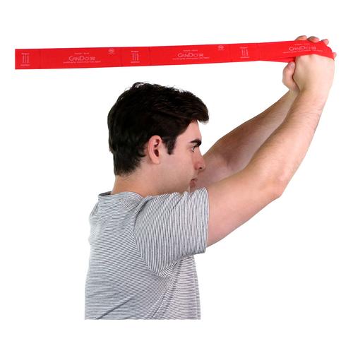 CanDo&reg; Multi-Grip&trade; Exerciser, light, red | Alternative to dumbbells, 1022305, Exercise Bands