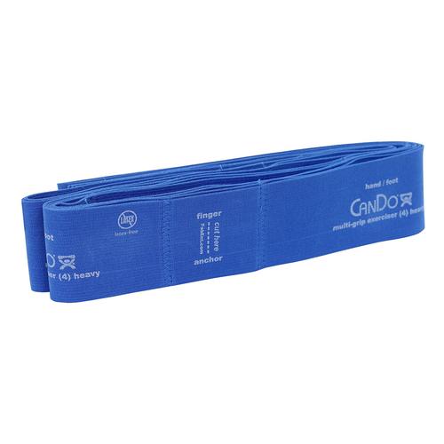 CanDo&reg; Multi-Grip&trade; Exerciser, heavy, blue | Alternative to dumbbells, 1022307, Exercise Bands
