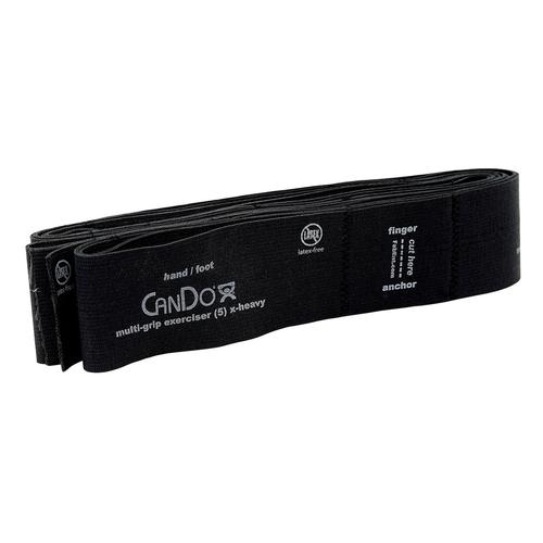 CanDo&reg; Multi-Grip&trade; Exerciser, x-heavy, black | Alternative aux halt&egrave;res, 1022308, Bandes &eacute;lastiques