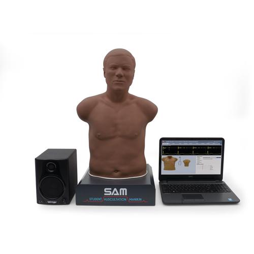 SAM 3G&reg; - Auskultationstrainer, dunkelh&auml;utig, 1022396, Auskultation