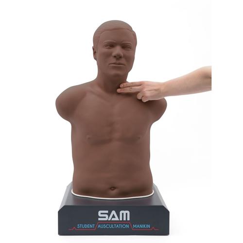 SAM 3G&reg; - Auskultationstrainer, dunkelh&auml;utig, 1022396, Auskultation