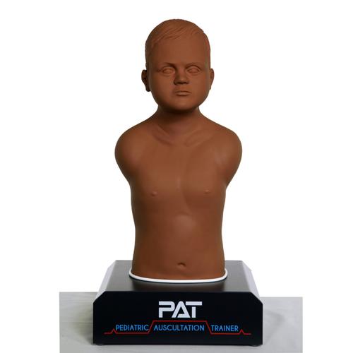 PAT® - Entrenador de auscultación pediátrico, piel oscuro, 1022473, Auscultación