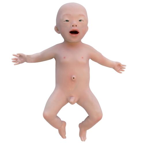 Simulador Neonatal NENASim Xtreme, Pele clara, 1022582, SAV Recém-Nascido