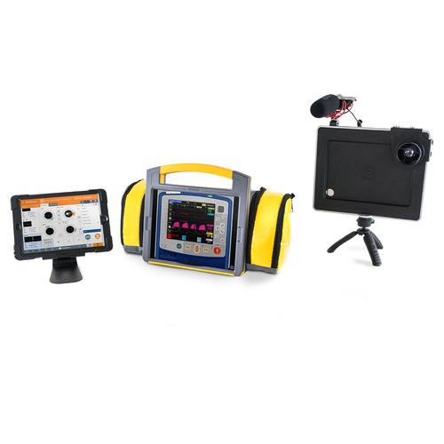 Monitor multiparâmetro de sinais vitais simulado com Debriefing - REALITi Pro, 1022816, Gestão das vias aéreas adulto
