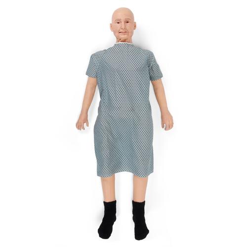 Entrenador de t&eacute;cnicas en paciente geri&aacute;trico TERi&trade; - Entrenador andr&oacute;gino para simulaci&oacute;n pr&aacute;ctica de t&eacute;cnicas corporales, piel clara, 1022932, Cuidado del paciente geri&aacute;trico