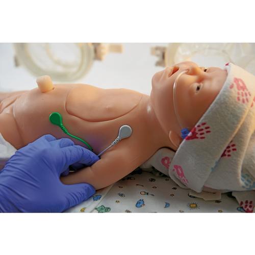 C.H.A.R.L.I.E. Simulatore di rianimazione neonatale con simulatore ECG interattivo, 1023255, BLS neonatale