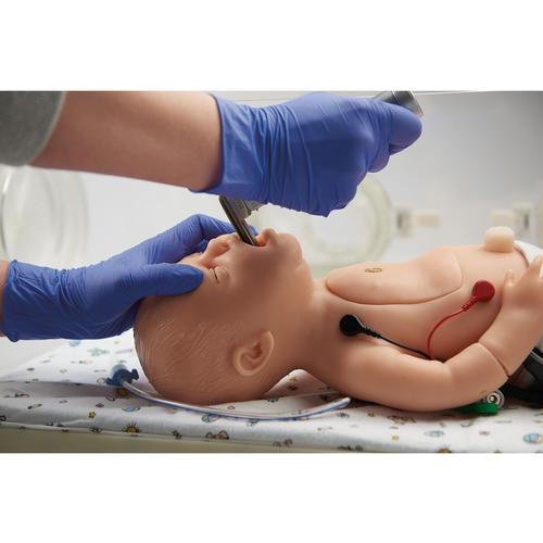 C.H.A.R.L.I.E. Simulador de Ressuscitação Neonatal con simulador ECG interativo, 1023255, SBV Recém-Nascido