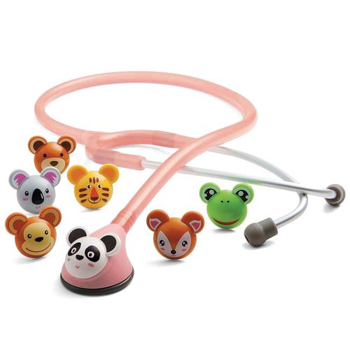 Adimals 618 - Platinum Pediatric Stethoscope - Pink, 1023624, Stethoscopes and Otoscopes
