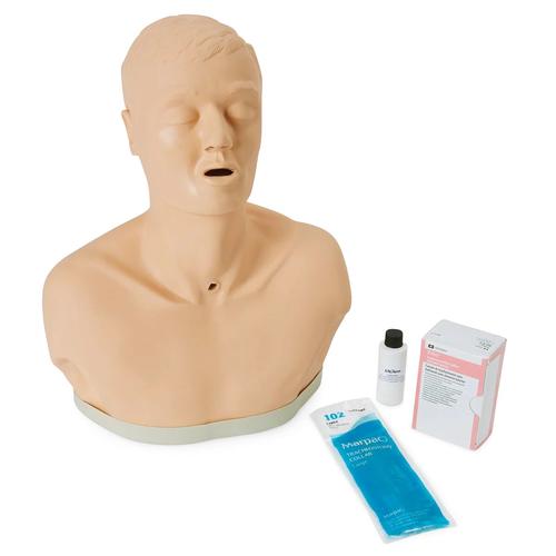 Adult Patient Education Tracheostomy Care Manikin, 1024114, Reanimaci&oacute;n cardiopulmonar avanzada con traumatismo (ATLS)