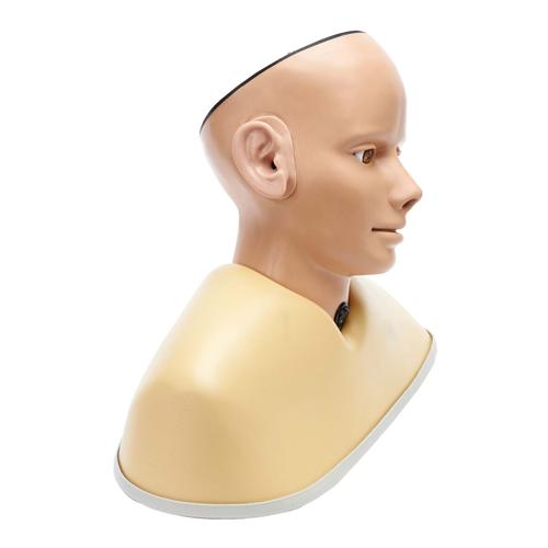 Simulador de exame de ouvido digital, pele clara, 1024351, Exame Otorrinolaringol&oacute;gico