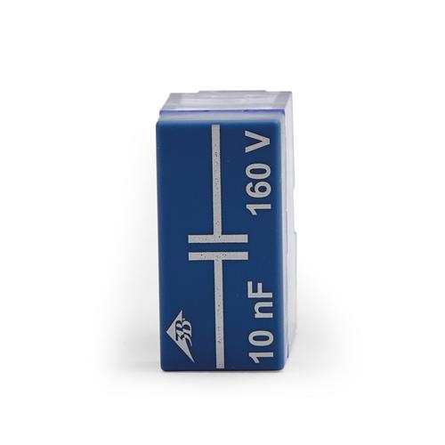 Prec&iacute;zi&oacute;s kondenz&aacute;tor 10 nF, 160 V, P2W19, 1024367, Coulomb-t&ouml;rv&eacute;ny