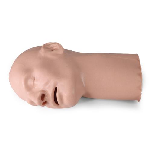 Enveloppe épidermique de tête avec passage nasal Advance X de rechange pour mannequins d’intubation adultes AirSim, 1024518, Pièces de rechange