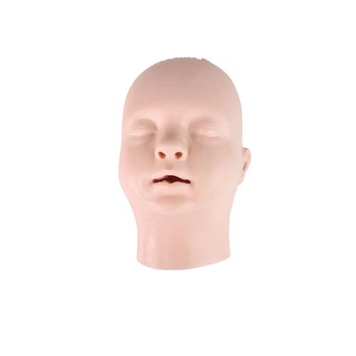 Pelle della testa e passaggio nasale Baby X di ricambio per manichini per l’addestramento all'intubazione AirSim, 1024521, Ricambi
