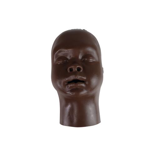 Pelle della testa e connettore nasale combinati AirSimCombo, pelle scura, 1024529, Ricambi