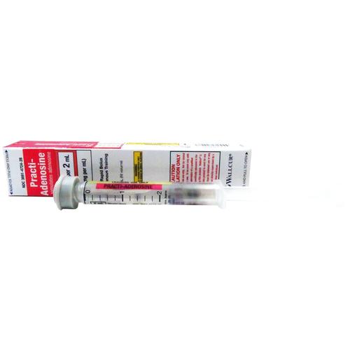 Practi-Adenosine 6mg/2mL Syringe (I.V. Code Med) (1 Syringe), 1024759, Practi-Prefilled Syringes, Code Medicines, and Kits